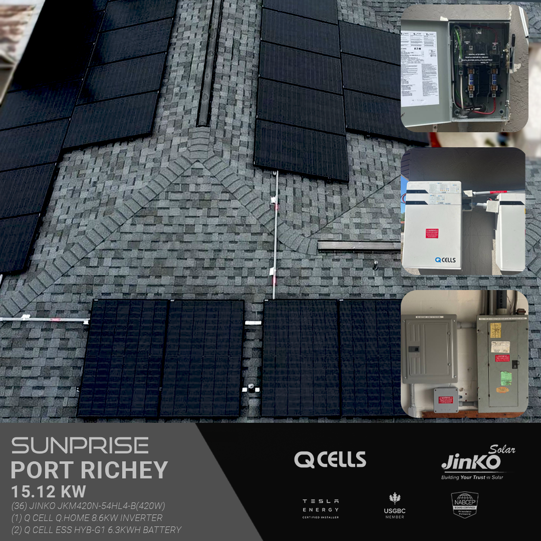 Port Richey Solar Installation