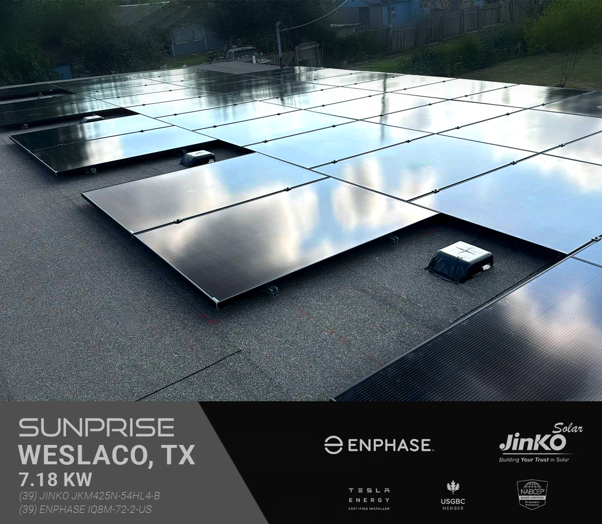 Weslaco, Texas Installation